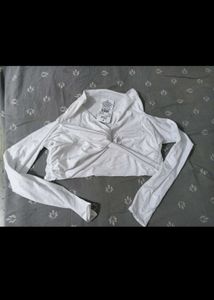 2 Tops White And Lavender