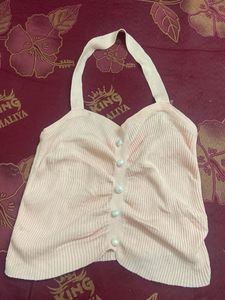 Cute Pink Halter Top