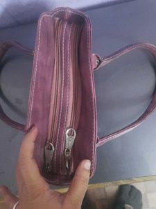 Burgundy Handbag