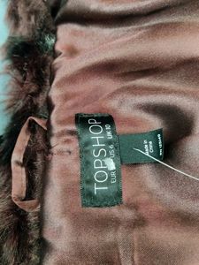 Cream And Brown Fur Jacket (Women&#39;s)