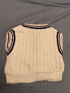Sweater Crop Vest