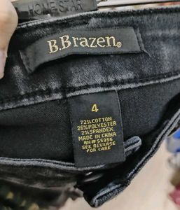 Express Black Denim Jeans