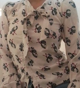 Floral Print Blouse