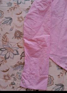 Pink Striped Shirt