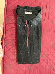 Elegant Black Kurta