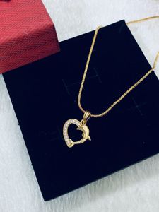 Dolphin Gold Necklace