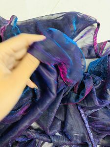 Sheer Black Peplum Top