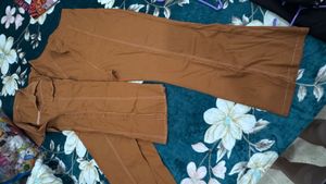 Stylish Brown cord set