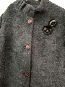 Long Overcoat Dark Grey