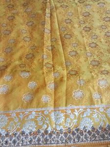 Elegant Yellow Saree