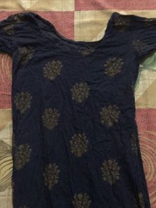 Blue Printed Kurti