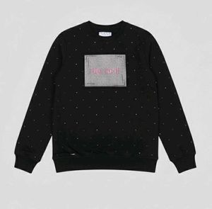 Black Polka Dot Sweatshirt