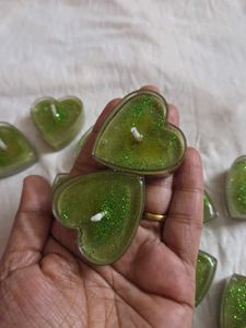 Heart Shaped Tealight Candles (Lavender Fragnance)