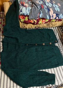 Emerald Green Knit Sweater
