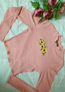 Two Cute Aesthetic Ribbed Top (COMBO)