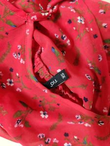 Sheer Floral Top