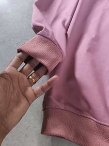 Pink Long Sleeve Tshirt For Men