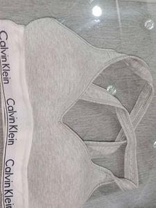Calvin Klein Grey Bra