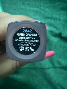 Huda Beauty Liquid Matte Lipstick “Queen Of Sheba”