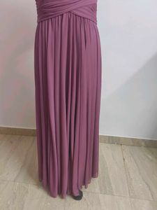 Mauve  Gown