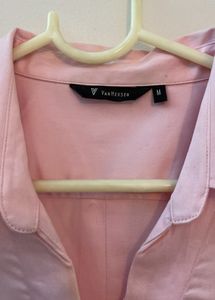 Van Huesen Formal Shirt | Pastel Pink