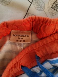 Cute Striped Monkey Shorts