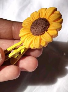 Sunflower Hair Clip