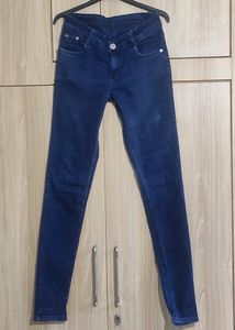 Navy Blue Stretchable Jeans