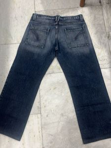 Wide Leg Denim Jeans