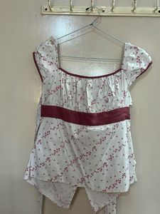 Self Stitched: Chic Floral Off-Shoulder Peplum Top