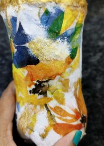 Plastic Planter/Flower vase Handmade