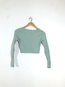 Sea Green Crop Top(Women’s)