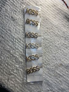 BOSS &amp; KSS Gold Hair Clips
