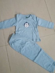 Cute Monkey Pajama Set