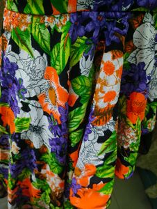 Floral Asymmetric Dress