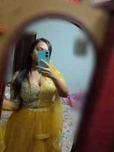 Yellow Lehenga Choli Set