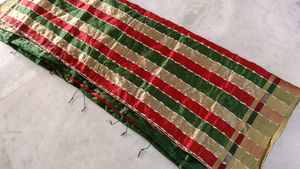 Elegant Striped Saree