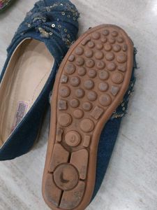 Casual Denim Bally Shoes