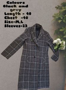 Plaid Overcoat