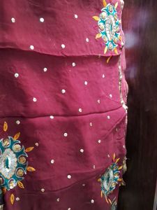 Heavy  work  saree