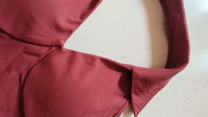 Collared Halter Top