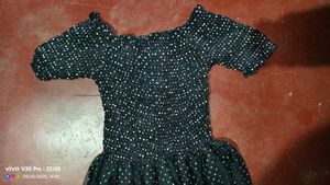 Black Polka Dot Dress