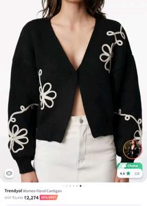 Trendyol Black Cardigan
