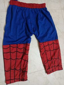 Kids Spiderman Dress With Mask For 3-4 Years
