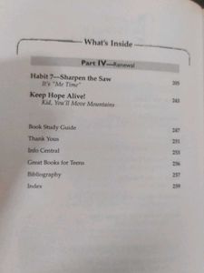 7 Habits Highly Effective Teenagers