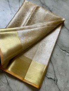 New Without Tag Banarasi Tissue Silk Sarees