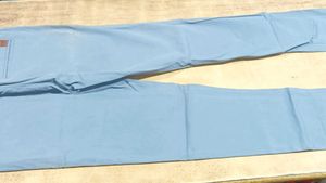 Blue Casual Trousers