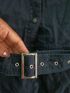 Dark Blue Shirt with Pockets