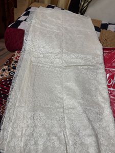 ELEGANT WHITE NET FABRIC