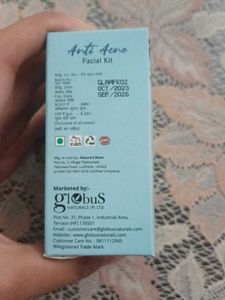 Unused Anti Acne Facial Kit